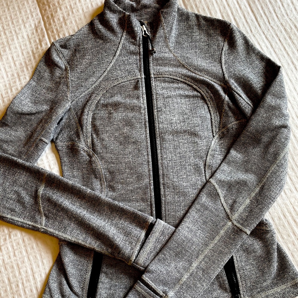 Lululemon Define Jacket Herringbone Design